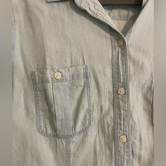 NWT Loft “The Softened Shirt”- size M - Picture 4 of 7